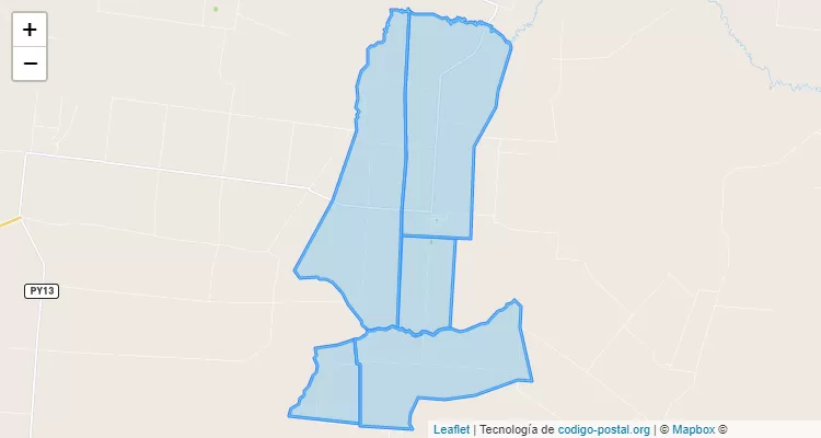 Código Postal Manzana E, Repatriación - Caaguazú