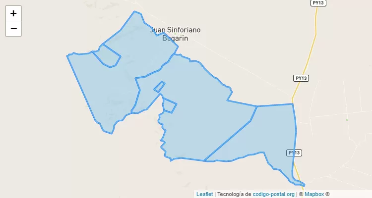 Celano, San Joaquín - Caaguazú ZIP Code