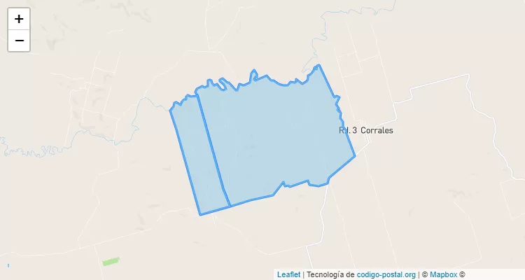 Código Postal Tovatiry, R.I. 3 Corrales - Caaguazú