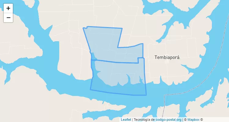 Ykua Pyta, Tembiaporá - Caaguazú ZIP Code