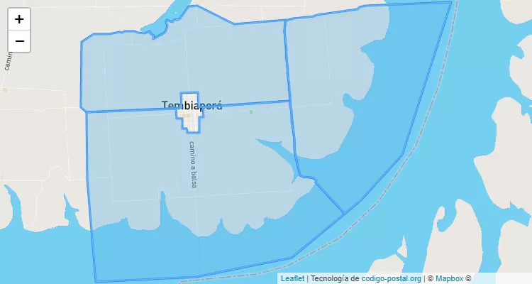 Moncho Kue, Tembiaporá - Caaguazú ZIP Code