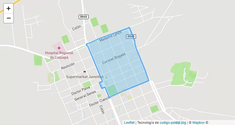 060103 ZIP Code - Paraguay
