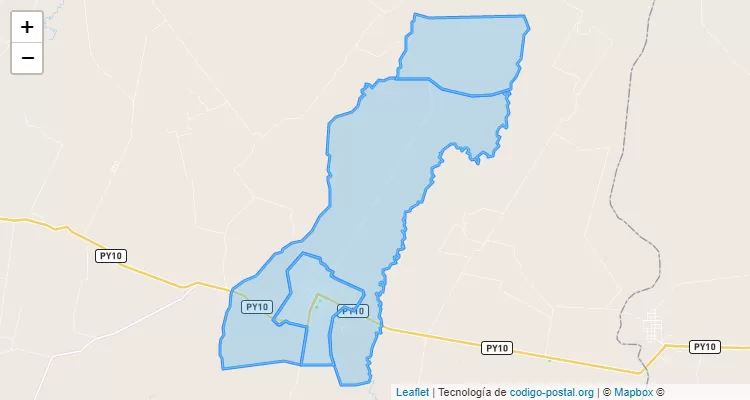 Código Postal Tuparenda, Abaí - Caazapá