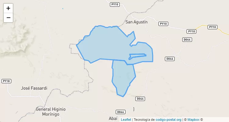 Código Postal San Marcos, Abaí - Caazapá