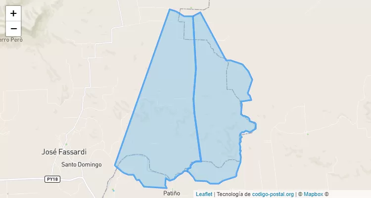 Código Postal San Ramón, Gral. Higinio Morinigo - Caazapá