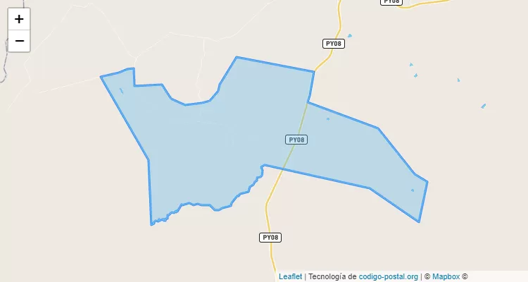 Código Postal Karakara`i, Maciel - Caazapá