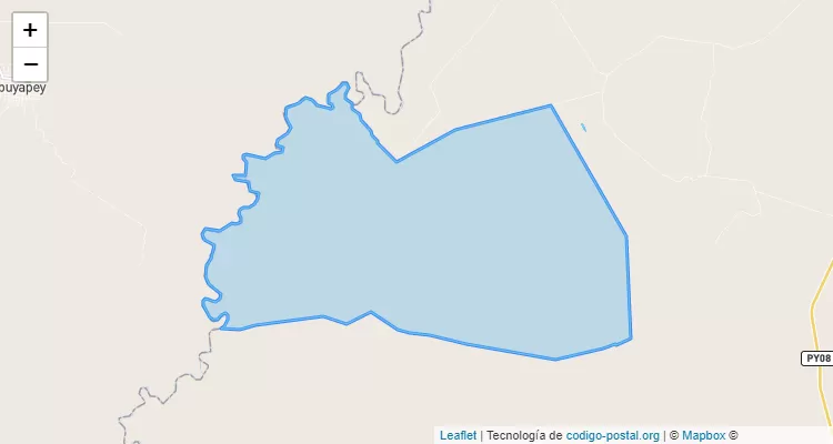 Código Postal Valois Rivarola, Maciel - Caazapá