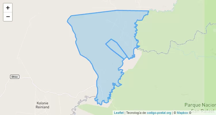 Código Postal Kavaju Akangue, San Juan Nepomuceno - Caazapá