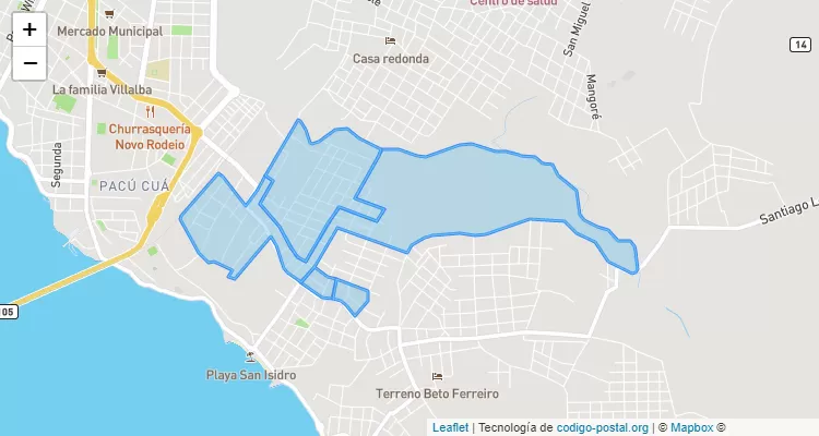 Código Postal Fátima, Encarnación - Itapúa