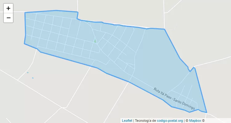 Código Postal Santo Domingo Sub-Urbano, Encarnación - Itapúa