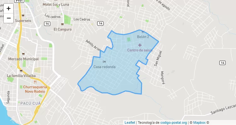 Código Postal San Juan, Cambyretá - Itapúa