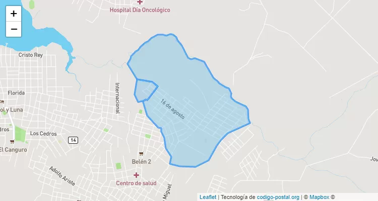 Código Postal La Amistad, Cambyretá - Itapúa