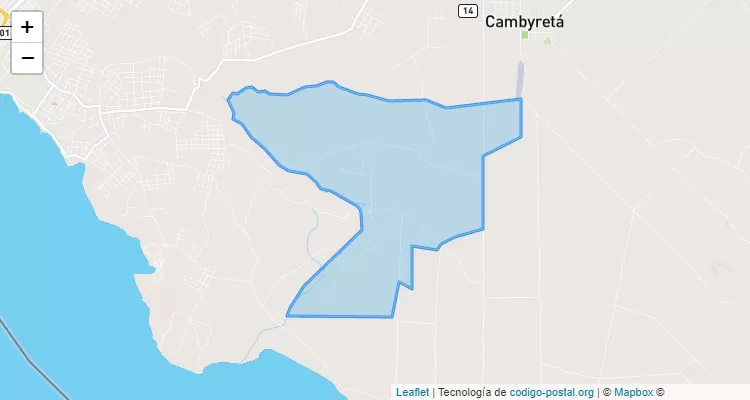 Código Postal San Blas Independencia, Cambyretá - Itapúa