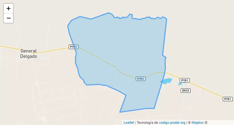 Código Postal Kuruñai, Coronel Bogado - Itapúa