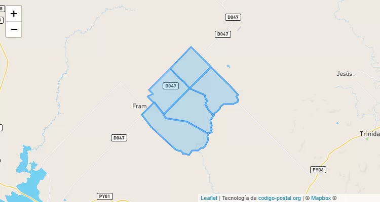 San Juan, Fram - Itapúa ZIP Code