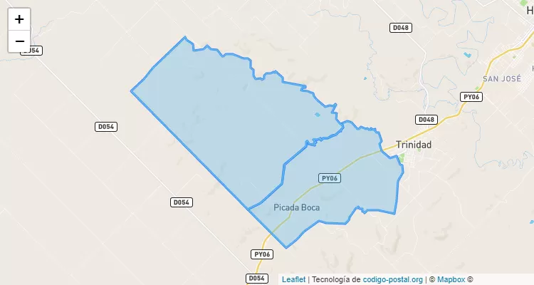 Picada Boca, Trinidad - Itapúa ZIP Code