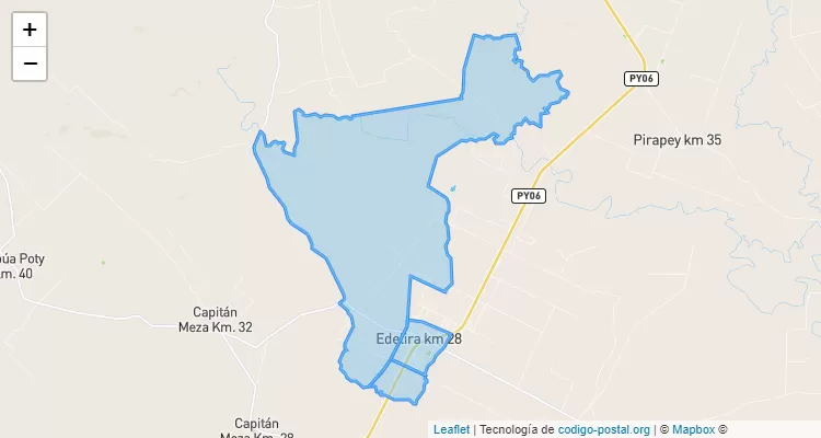 CEP Edelira 31 al 36, Edelira - Itapúa