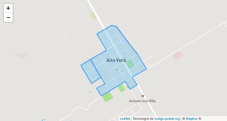 Centro, Alto Verá - Itapúa ZIP Code