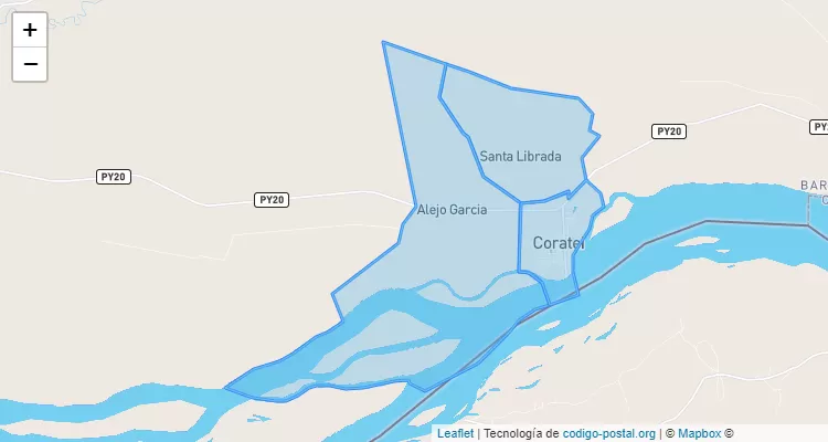 Santa Librada, Ayolas - Misiones ZIP Code