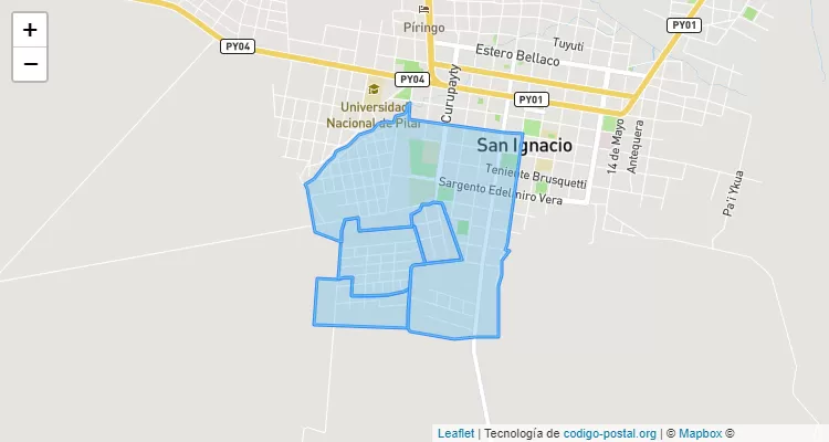 Código Postal Conavi Villa Primavera, San Ignacio - Misiones