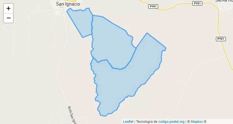 Código Postal Ñangape, San Ignacio - Misiones