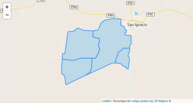 Código Postal Abay, San Ignacio - Misiones