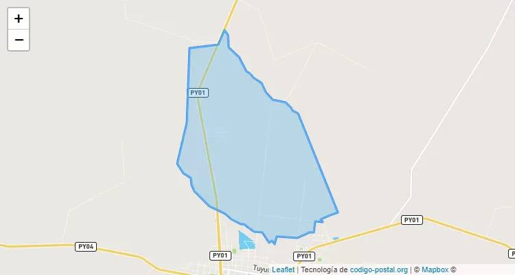 Código Postal Tañarandy, San Ignacio - Misiones