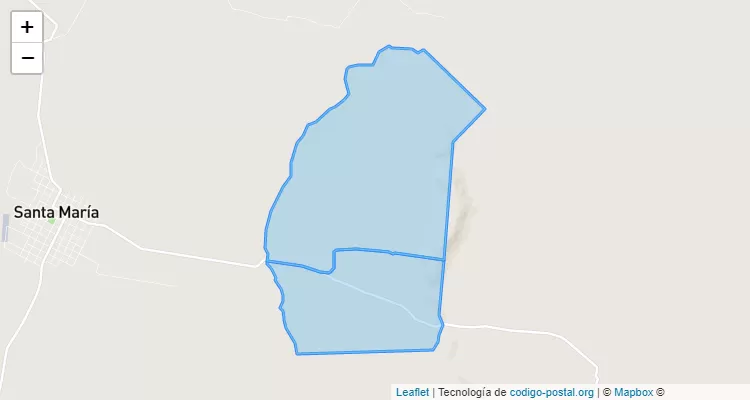 Código Postal Costa Po`i, Santa María - Misiones