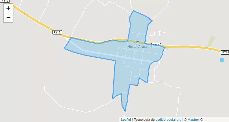 Centro, Escobar - Paraguarí ZIP Code