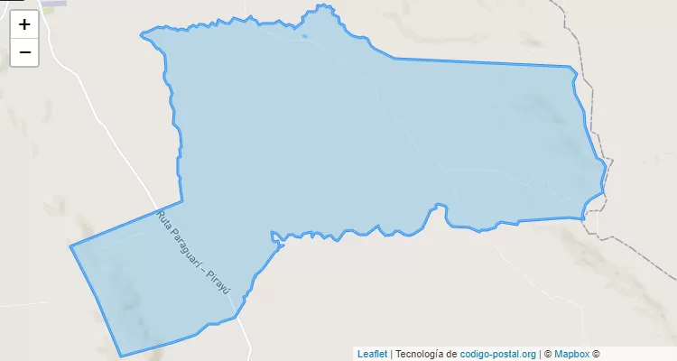 Cerro León, Pirayú - Paraguarí ZIP Code