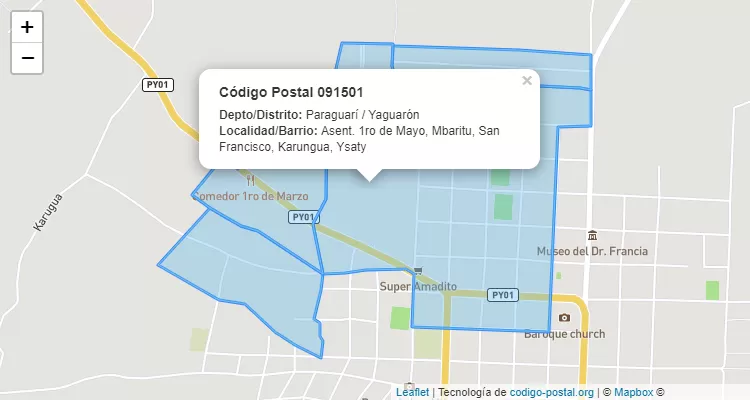 CEP Ysaty, Yaguarón - Paraguarí