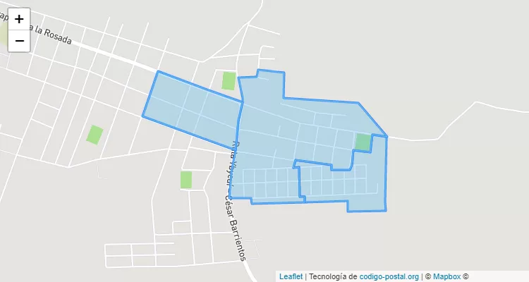 Código Postal Santa Rosa, Ybycuí - Paraguarí