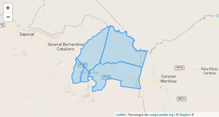 Isla, Ybytymí - Paraguarí ZIP Code