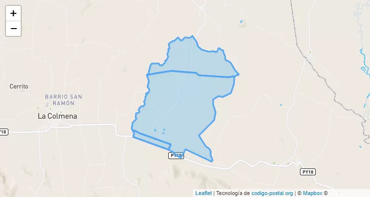 Solano Escobar, Ybytymí - Paraguarí ZIP Code