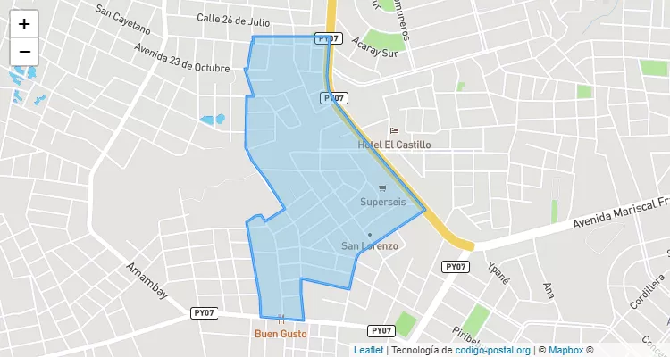 CEP 100210 - Paraguai