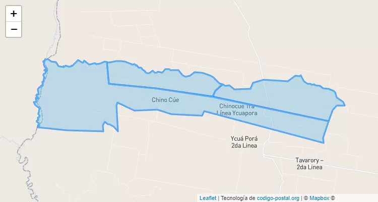 Código Postal Asentamiento Ykua Pora, Itakyry - Alto Paraná