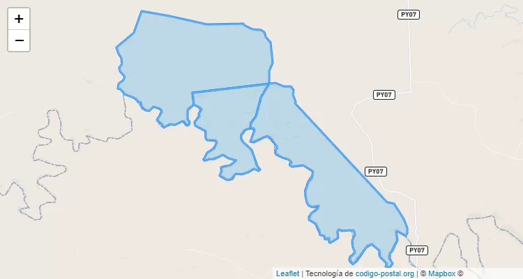 Código Postal Chacore Quinta Linea, Ñacunday - Alto Paraná