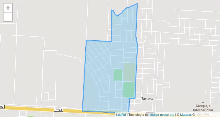 Código Postal 101115 - Paraguay