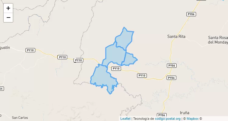 Código Postal 3 de Mayo, San Cristóbal - Alto Paraná