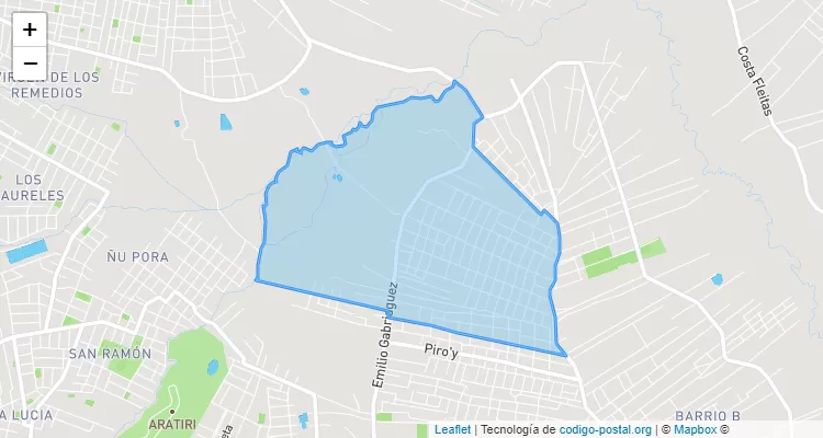 Código Postal Santa Librada, Capiatá - Central