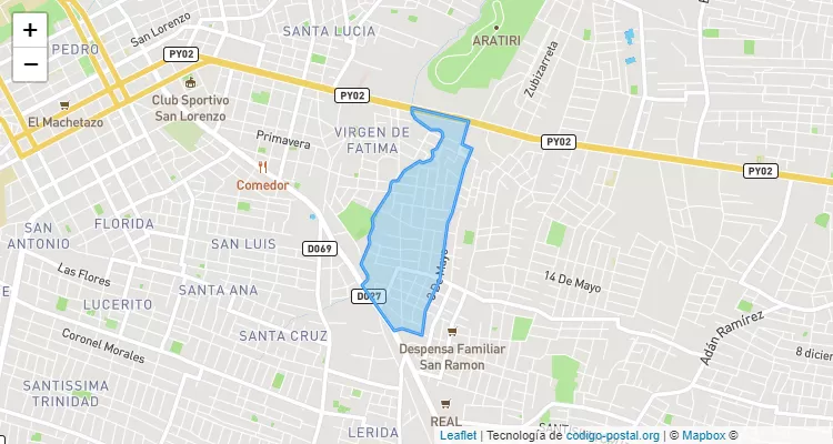 Código Postal 110210 - Paraguay