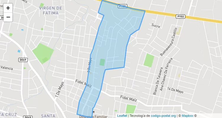 Código Postal 110211 - Paraguay