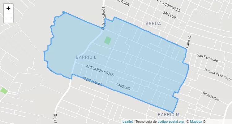 Código Postal 110232 - Paraguay