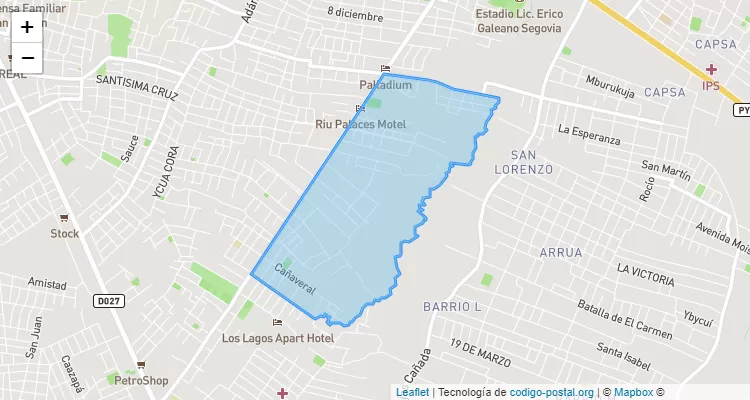 Código Postal 110237 - Paraguay