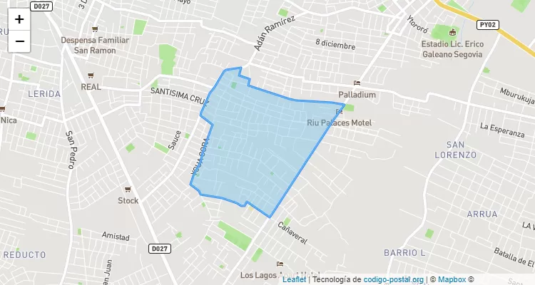 Código Postal 110238 - Paraguay