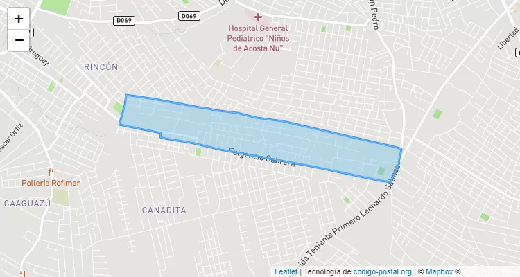 Código Postal 110249 - Paraguay