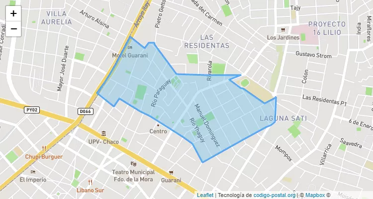 110307 ZIP Code - Paraguay