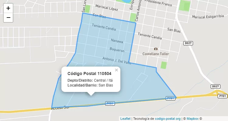 CEP 110504 - Paraguai