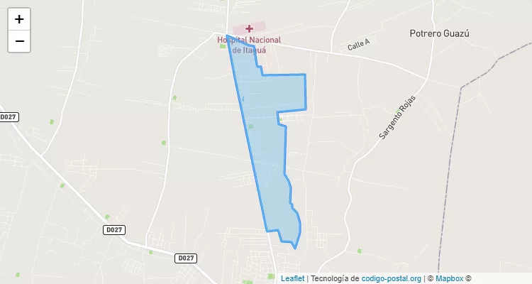 Código Postal 110516 - Paraguay