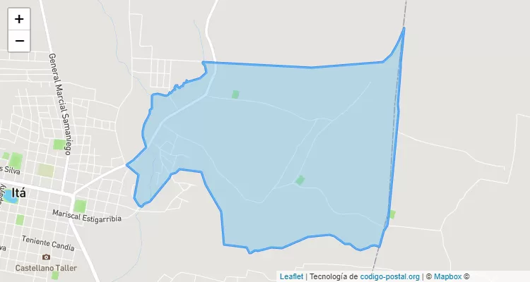 Código Postal Potrero Po`i, Itá - Central